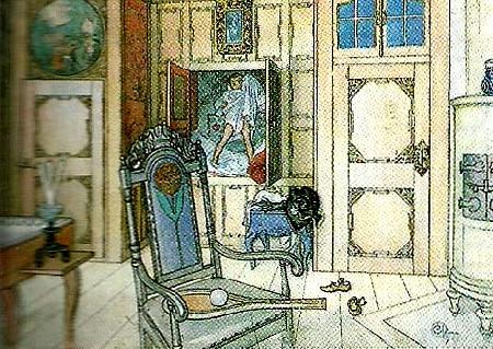 Carl Larsson gammelrummet china oil painting image
